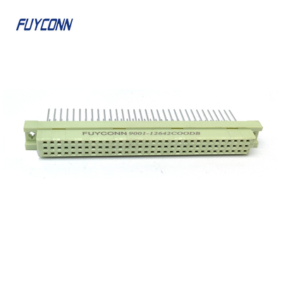 25 mm DIN41612 Conector 3 linhas 64 pin Fêmea PCB recto 364 DIN 41612 Conector
