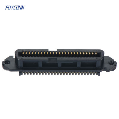 TE 229975-1 Conector de Substituição, Conector em Forma de D de 50 / 64 Posições, Receptáculo, Conectores de Acoplamento CHAMP