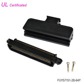 Conector do homem IDC do grau 64Pin RJ21 Centronic de TYCO 180 com tampa plástica