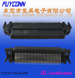 Anjo 64 Pin Centronics Female Connector do direito do PWB sem Shell