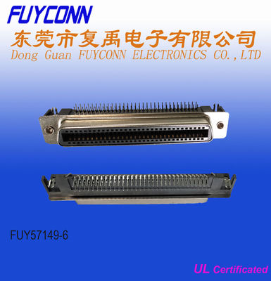 Níquel o passo do conector 2.16mm de Pin Low Profile RJ21 Centronic do chapeamento 64