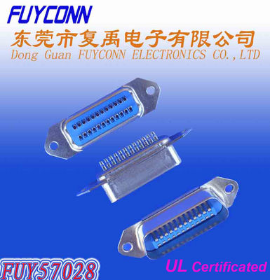 50 o conector de Pin Centronic Solder Male DDK certificou o passo do UL 2.16mm