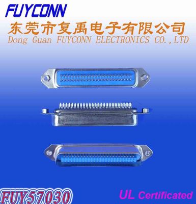 O conector masculino de Centronic da solda de 50 Pin com encanta o UL certificado dos parafusos de cabeça