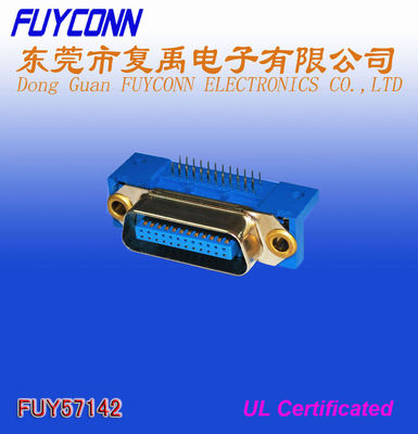 UL de Pin Champ Male Connector Certificated do ângulo direito 36 do PWB de Centronic