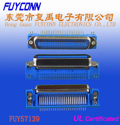 UL habilitado masculino do conector de Pin do PWB 24 do ângulo direito de Centronic