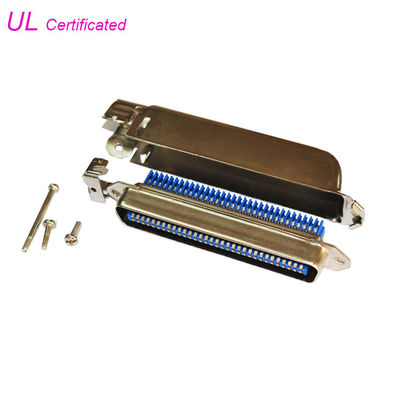90 tipo do conector IDC do Centronics da tomada masculina do Pin de Amphenol 64 do grau