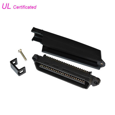 Conector masculino do Pin IDC do grau 50 de Centronic 90 com material do Pin do bronze de fósforo