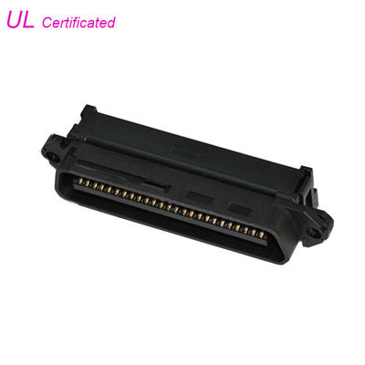 Conector de cabo da fita do conector masculino RJ21 Centronic de IDC com grampo de cabo