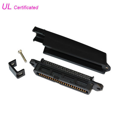 50P 25 pares do conector fêmea RJ21 de Centronic do receptáculo de TYCO que frisa o tipo de IDC