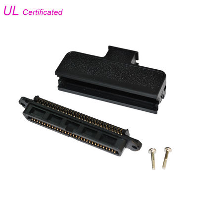 TYCO plástico ampère 32 da tampa de 180 graus emparelha 64 o tipo fêmea do receptáculo de Pin Connector IDC