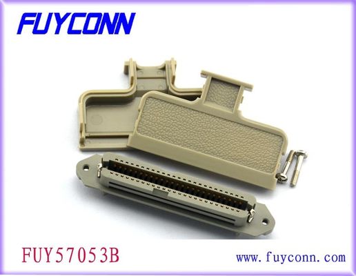 50 conector do campeão do receptáculo do Pin DDK, conector da tomada 180°Cable