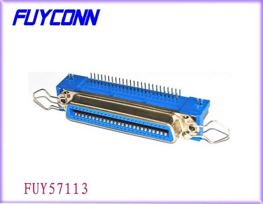 A montagem direita fêmea do PWB do anjo de 36 Pin Centronic com mola trava o conector para a impressora