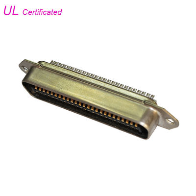 57 tipo masculino conector de Pin Centronic Solder Connector da série 50 da NC do campeão do passo de 2.16mm