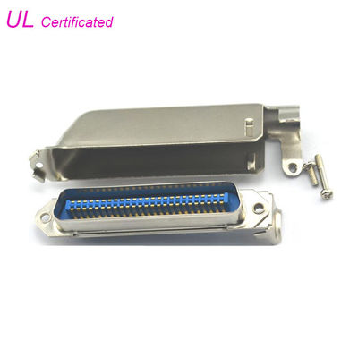 90 graus 25 da tomada de Centronic da solda pares de conector de Pin com o UL certificado tampa do metal