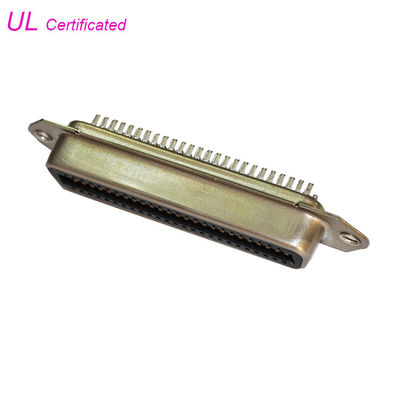 57 conector fêmea do conector 14pin 24pin 36pin Centronic da solda da série 50pin da NC