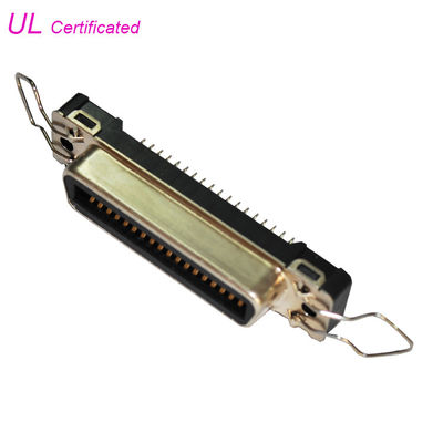 57 conector do PWB de Centronic 36 Pin Female Straight da série da NC para Dot Matrix Printer