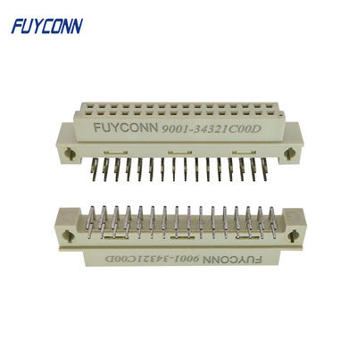 2 conector das fileiras DIN41612 conector fêmea R/A do PWB Eurocard de 90 graus