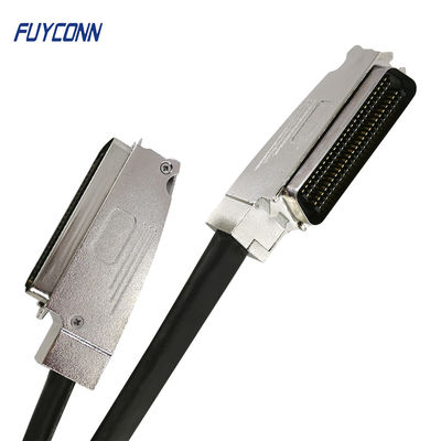 extremidade do conjunto de cabo um do tronco do Telco de 100pos RJ21 com o conector 2pcs