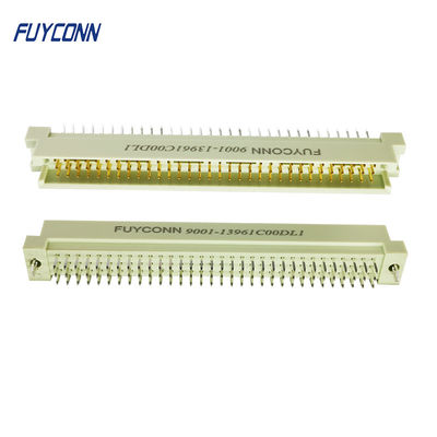 Conector macho das fileiras 3*32P 96pin do vertical 3 do PWB do conector do RUÍDO 41612 do Euro