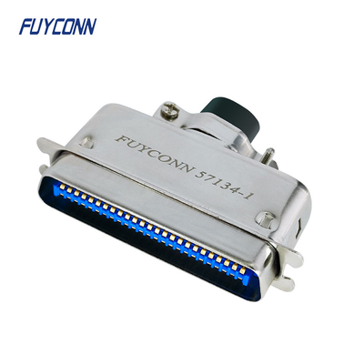 Conector Centronics de Pin Cable Plug Male Solder DDK da capa 50 do metal do conector de DDK 57-30500
