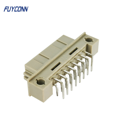 Conector do RUÍDO 41612 das fileiras de Eurocard 3 da tomada masculina PWB R/A de 90 graus