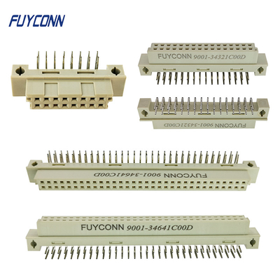 Conector do PWB DIN41612 90 do conector fêmea de Eurocard 41612 do grau PWB R/A