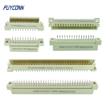 Conector reto masculino do europeu 41612 do PWB 2rows do conector DIN41612 vertical