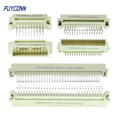 homem do conector de 3rows DIN41612 90 conector R/A do Euro 41612 do PWB do grau