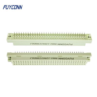 PWB Eurocard Grey Color de Pin Straight do conector DIN41612 96 da fêmea 396