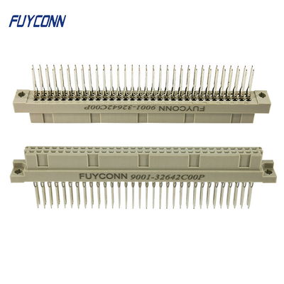 O conector 264 do Pin EurocardDIN 41612 da imprensa alonga os terminais 64pin